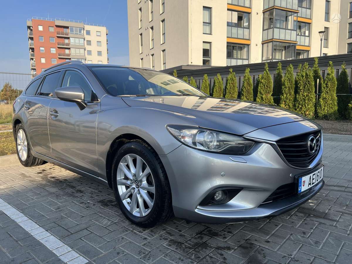 Mazda 6 2013 — вигляд ззаду