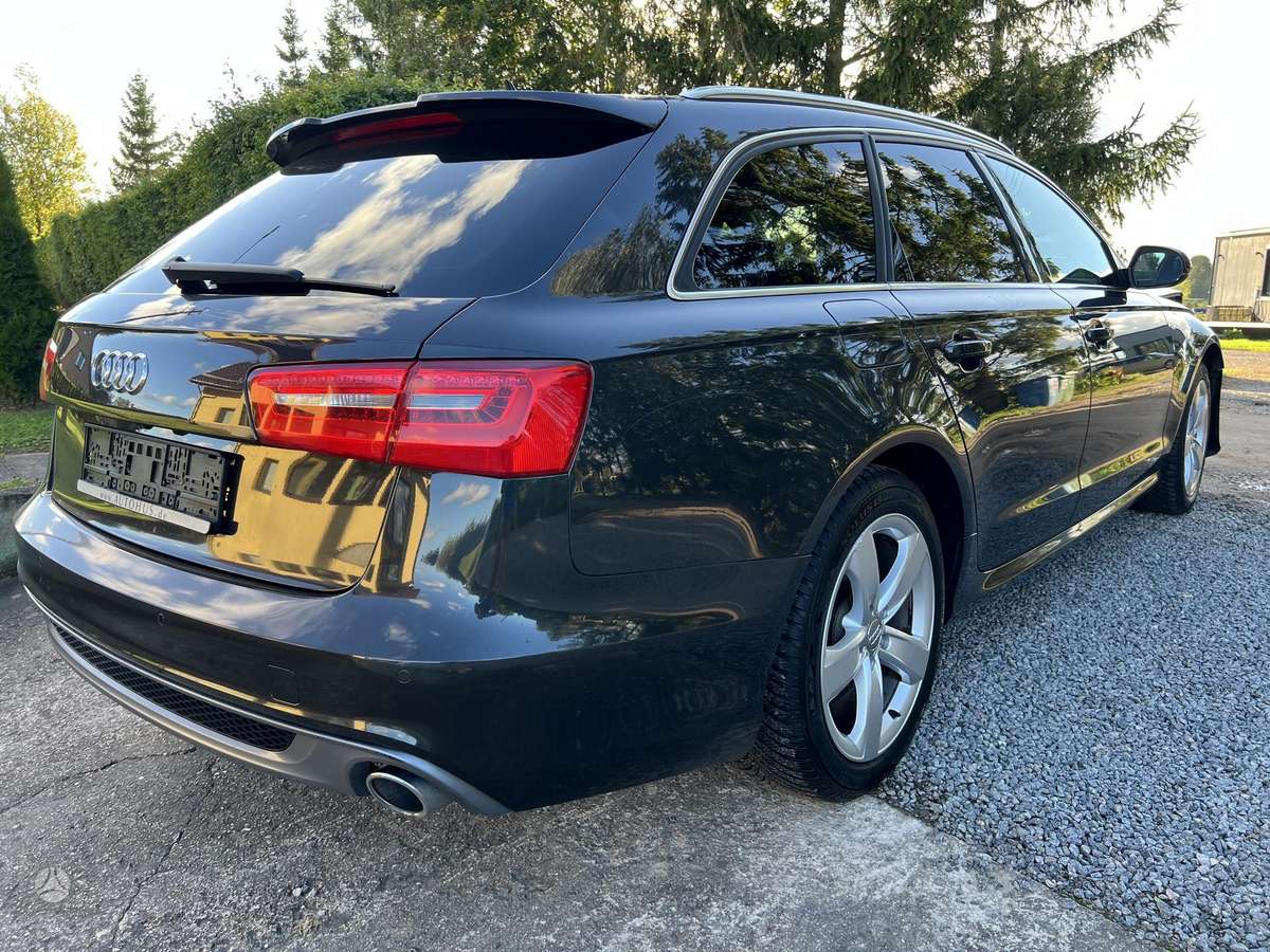 Audi A6 2014 — interior