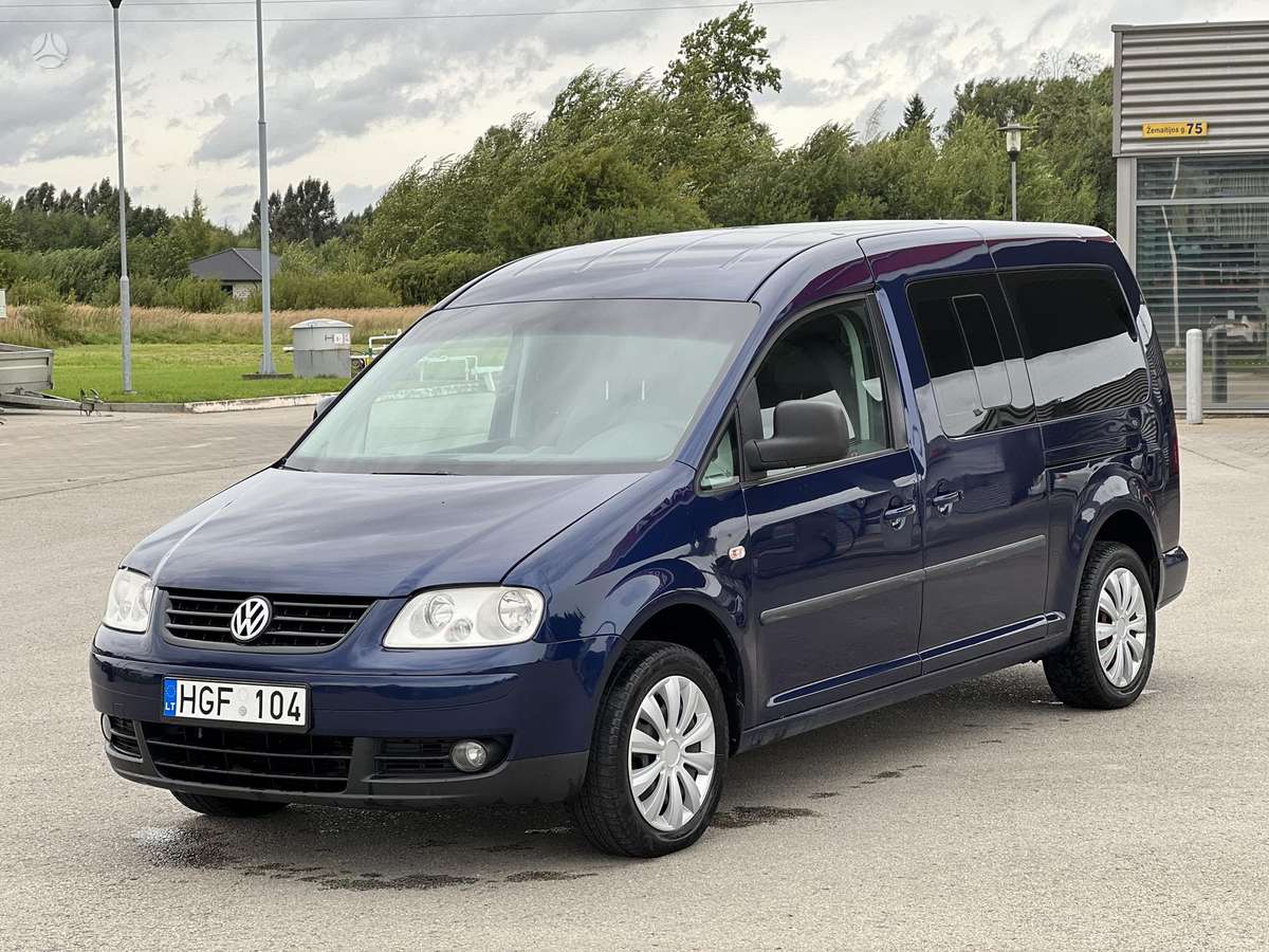Volkswagen Caddy 2008 — rear view