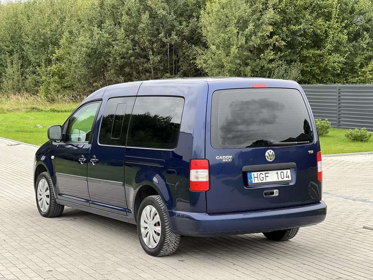 Volkswagen Caddy 2008 — вигляд ззаду