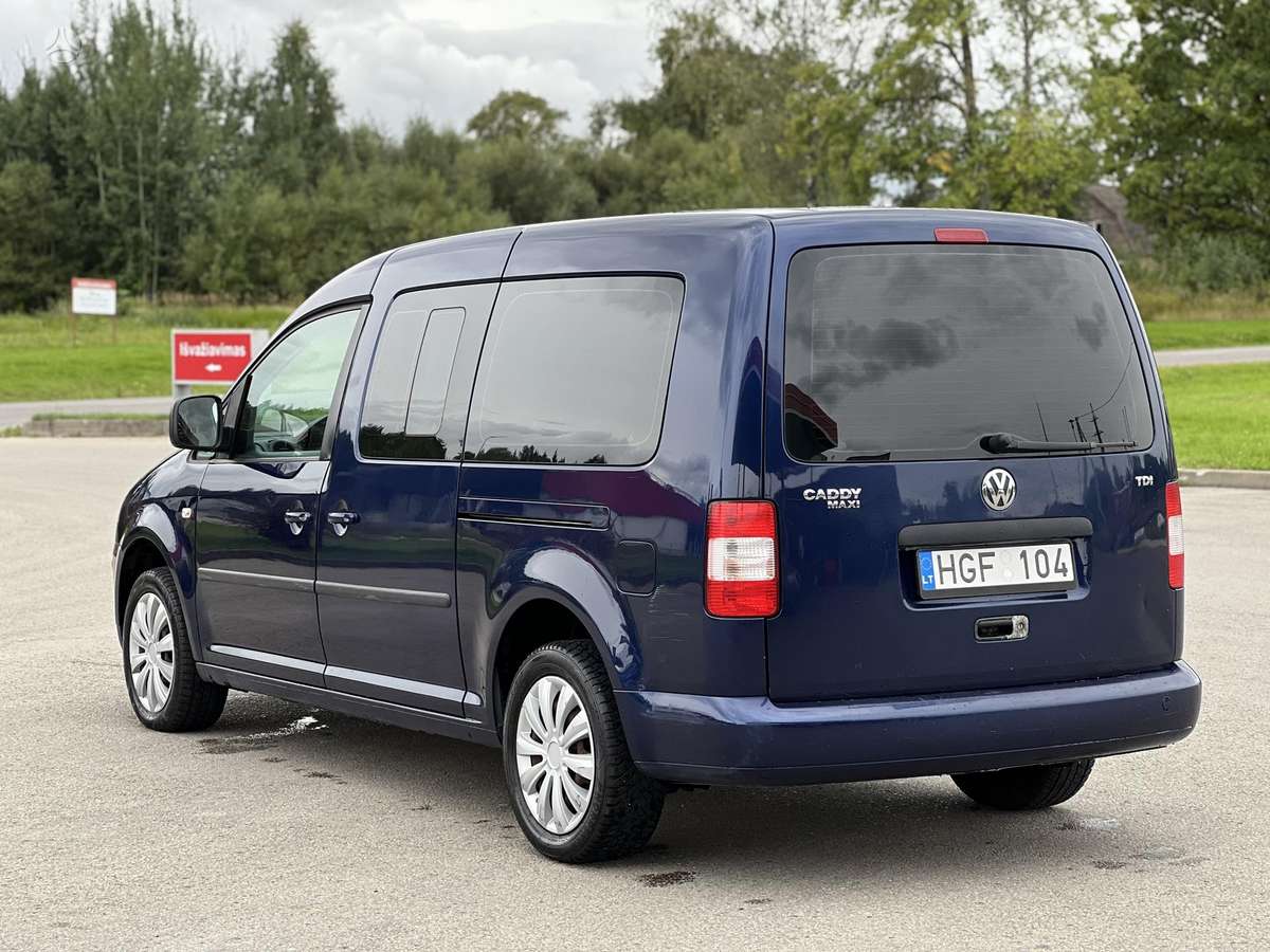 Volkswagen Caddy 2008 — interior