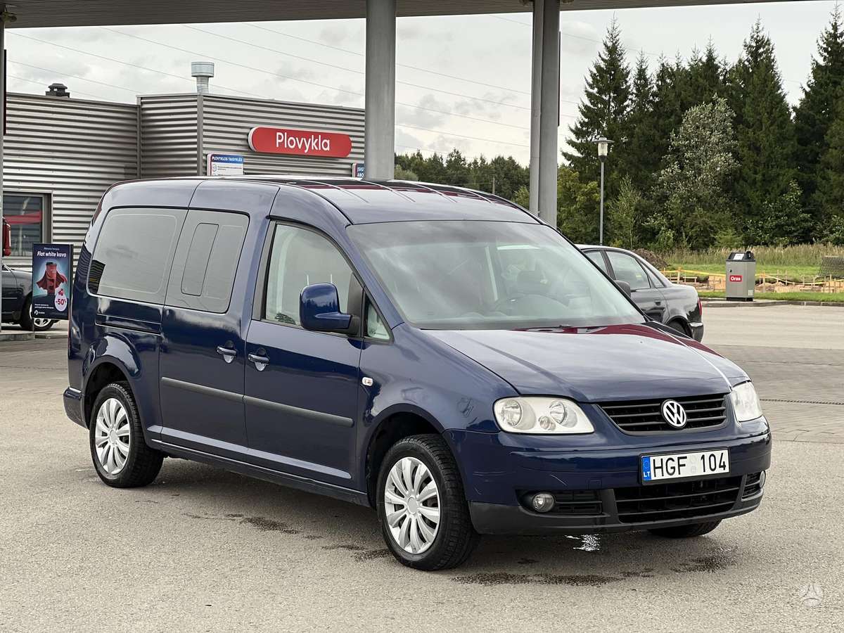 Volkswagen Caddy 2008 — engine 1900 cm³, 105 HP (77kW)
