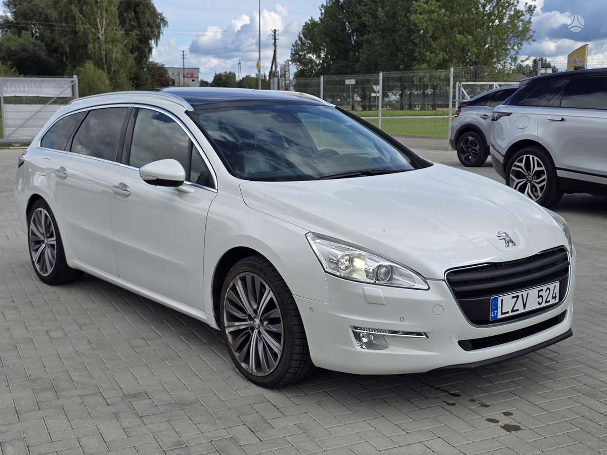 Peugeot 508 2012 — rear view