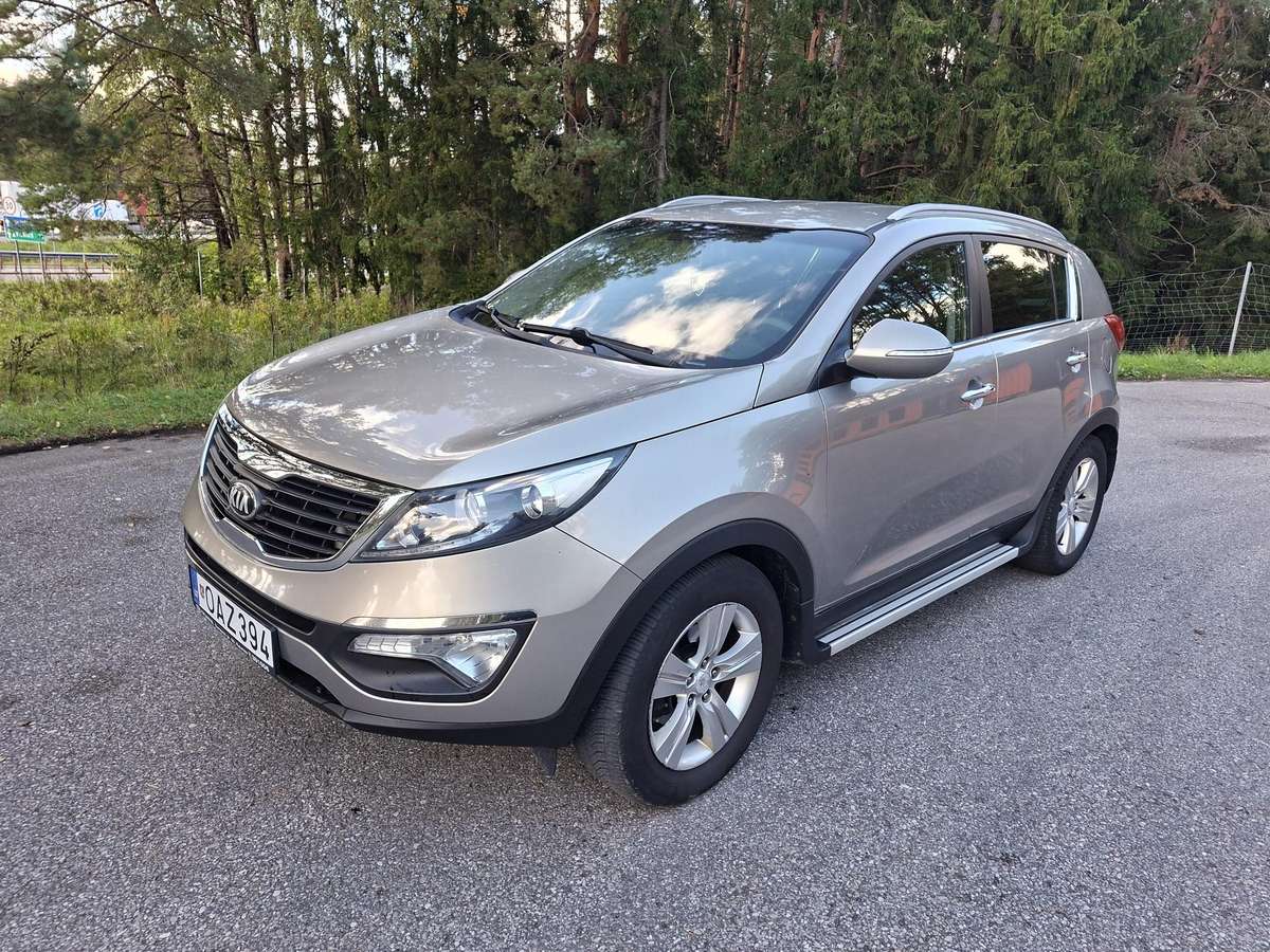 Kia Sportage 2012 — rear view