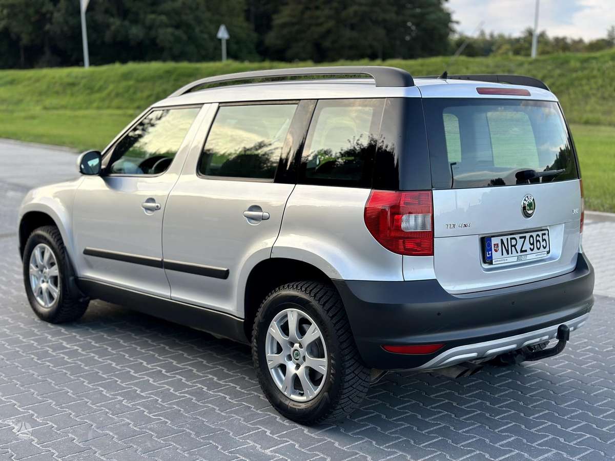 Skoda Yeti 2012 — engine 1968 cm³, 110 HP (81kW)