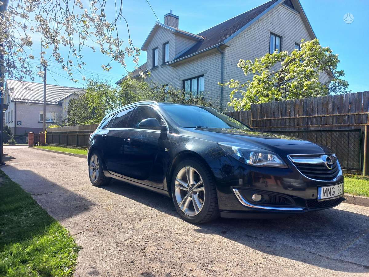 Opel Insignia 2015 — engine 1956 cm³, 170 HP (125kW)