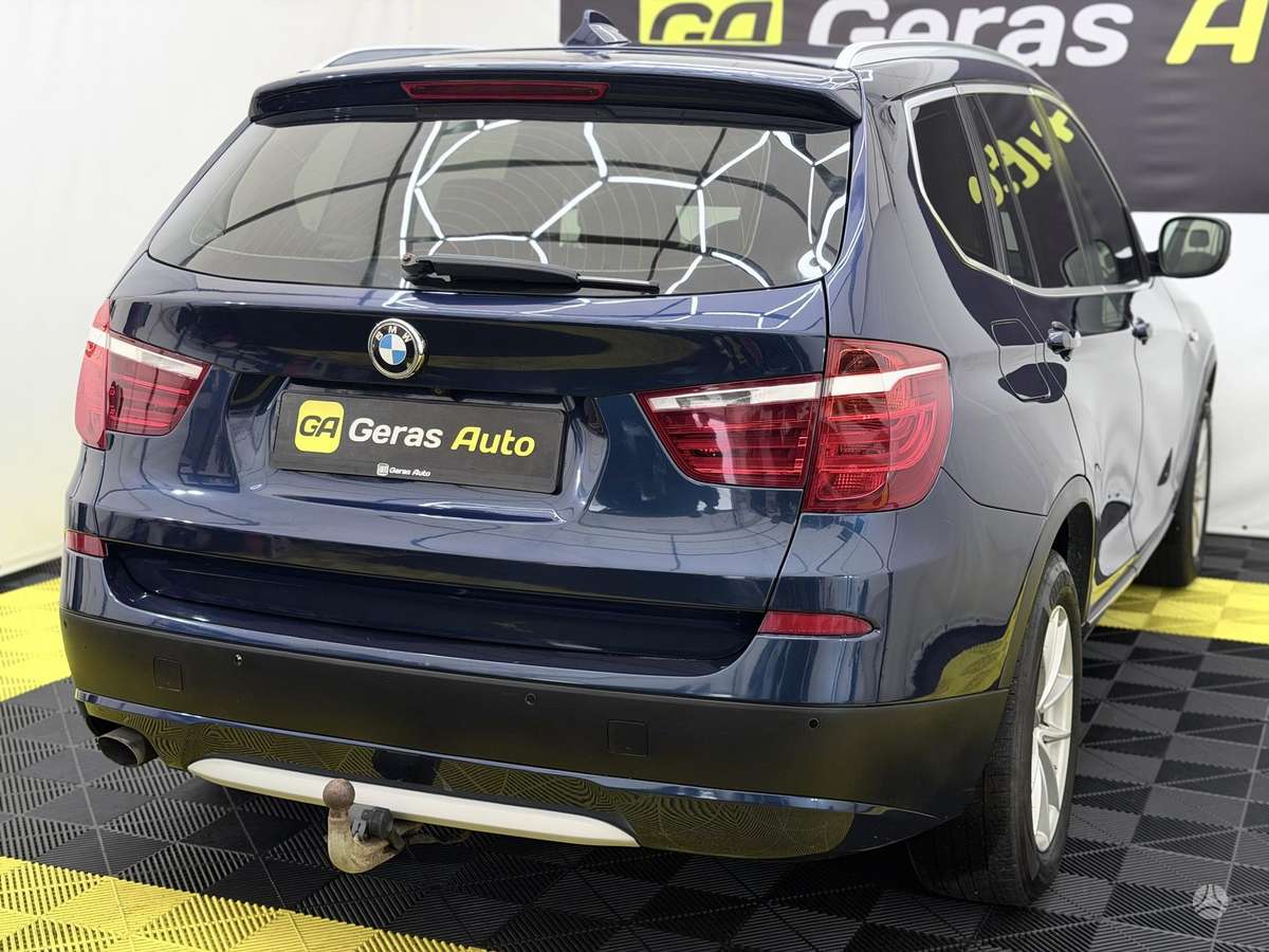 BMW X3 2012 — engine 1995 cm³, 184 HP (135kW)