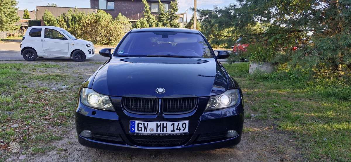 BMW 320 2009 — вигляд ззаду