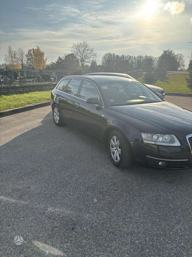 Audi A6 2008 — interior