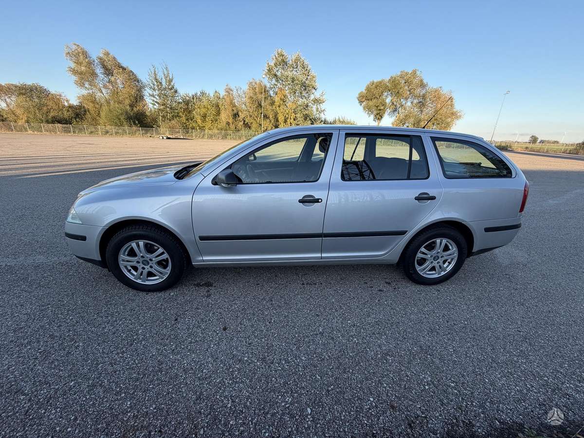 Skoda Octavia 2006 — вигляд ззаду