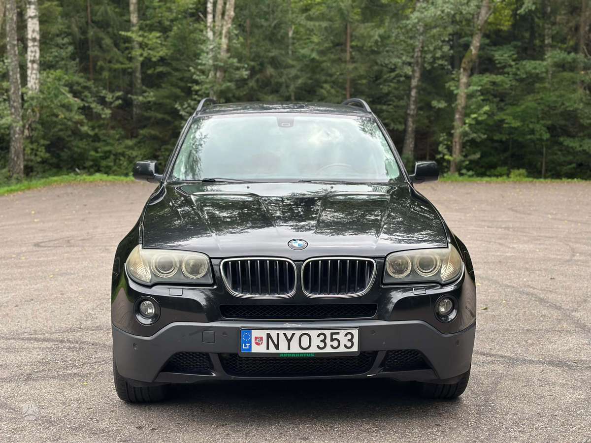 BMW X3 2007 — rear view