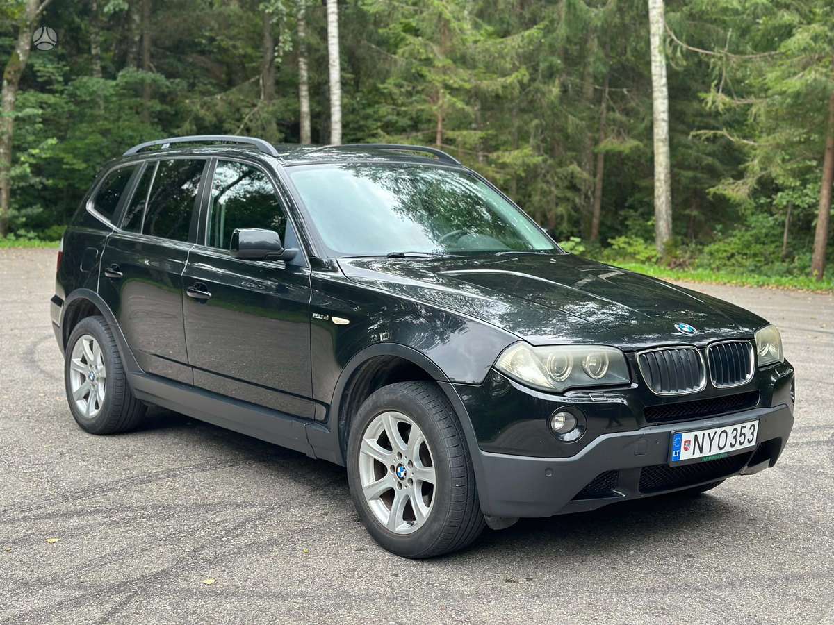 BMW X3 2007 — interior