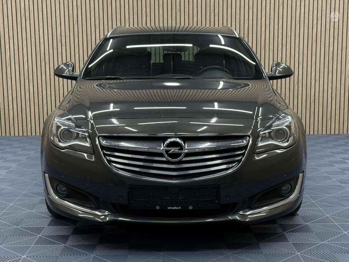 Opel Insignia 2014 — engine 1956 cm³, 163 HP (120kW)