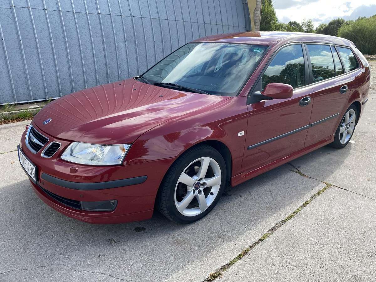 Saab 9-3 2006 — rear view