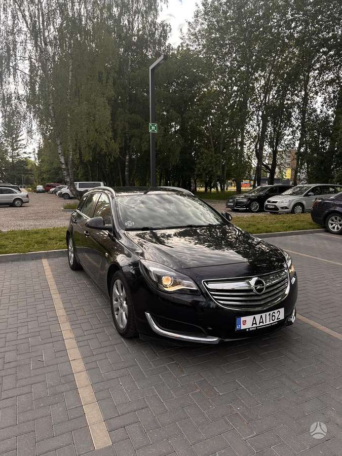 Opel Insignia 2014 — rear view