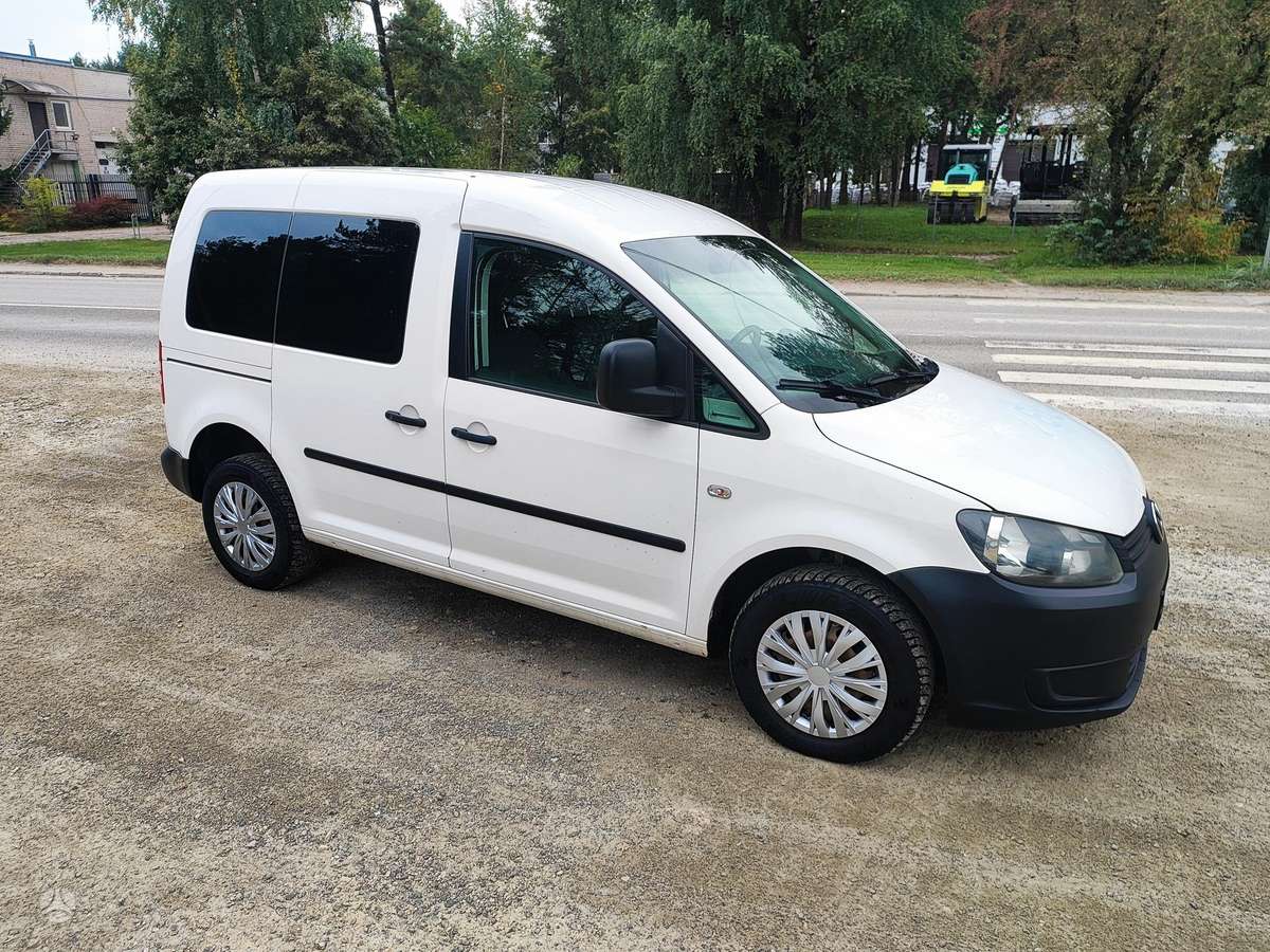 Volkswagen Caddy 2013 — engine 1968 cm³, 110 HP (81kW)