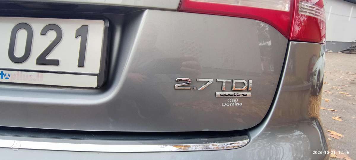 Audi A6 2009 — двигун 2698 cm³, 190 HP (140kW)