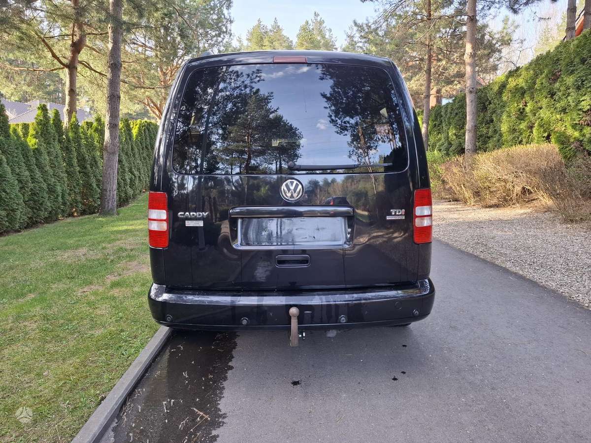 Volkswagen Caddy 2012 — engine 1598 cm³, 105 HP (77kW)