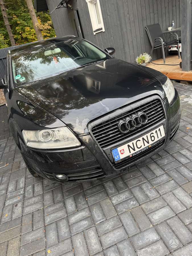Audi A6 2006 — rear view