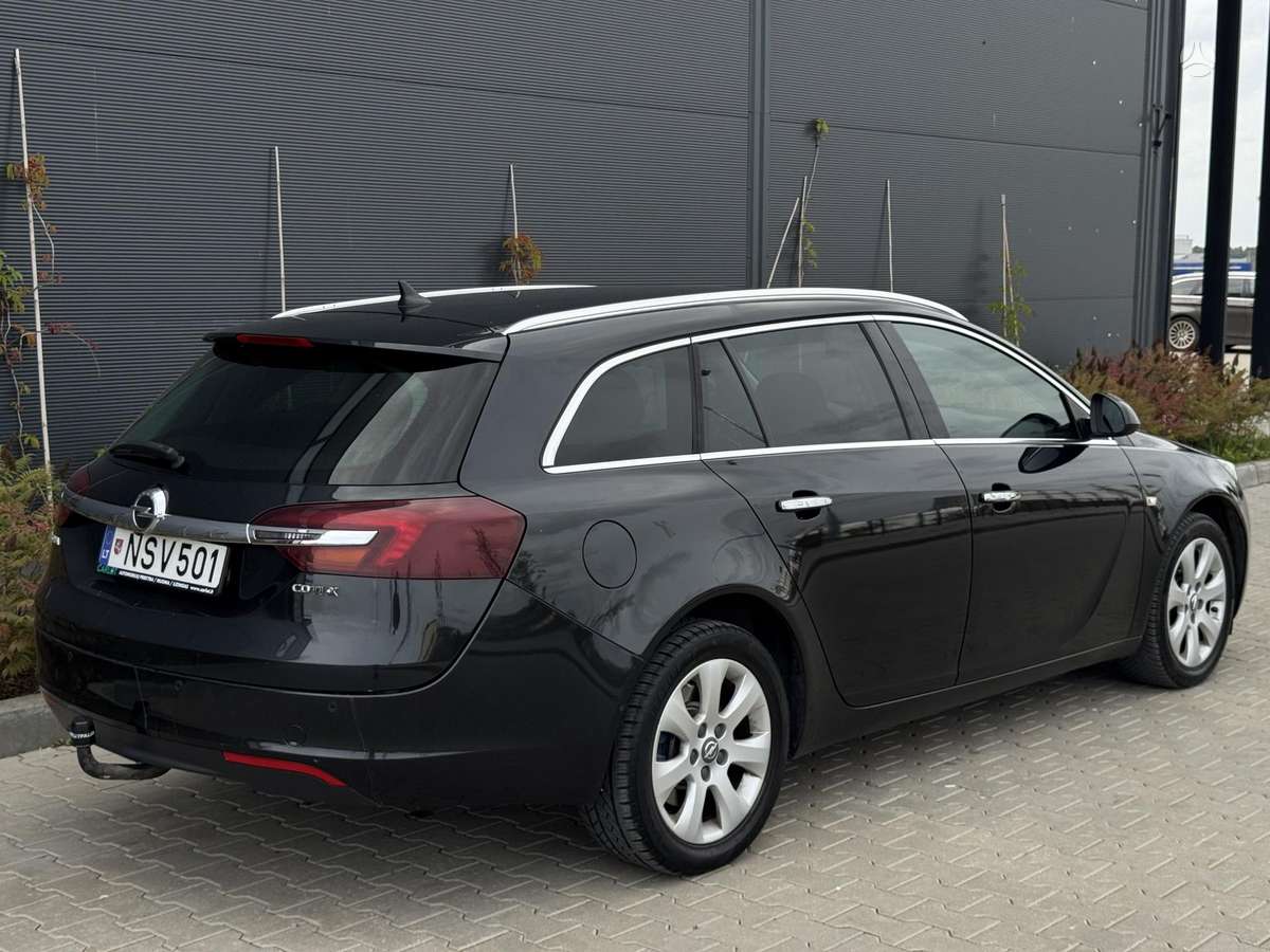 Opel Insignia 2014 — engine 1956 cm³, 163 HP (120kW)