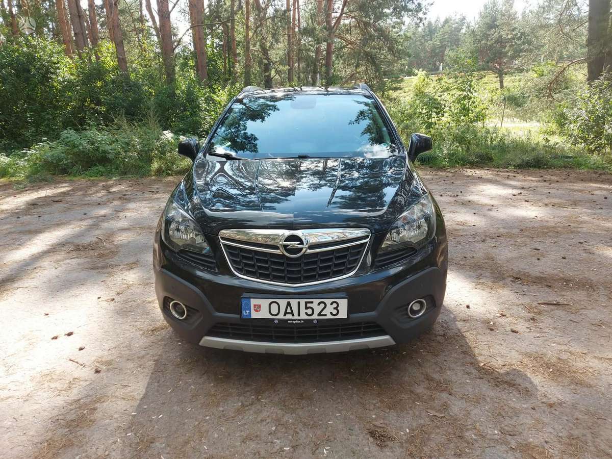 Opel Mokka 2015 — rear view