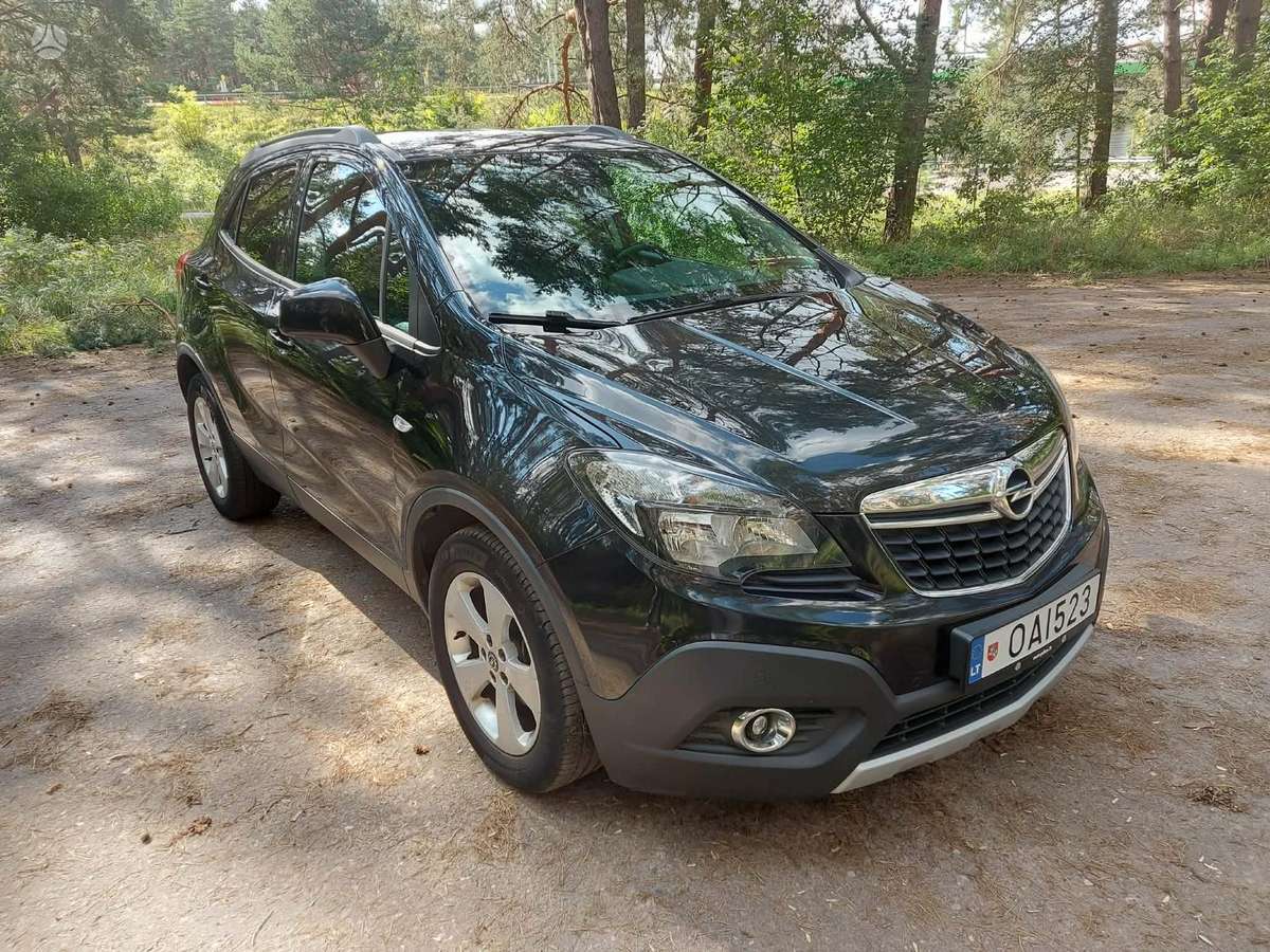 Opel Mokka 2015 — interior