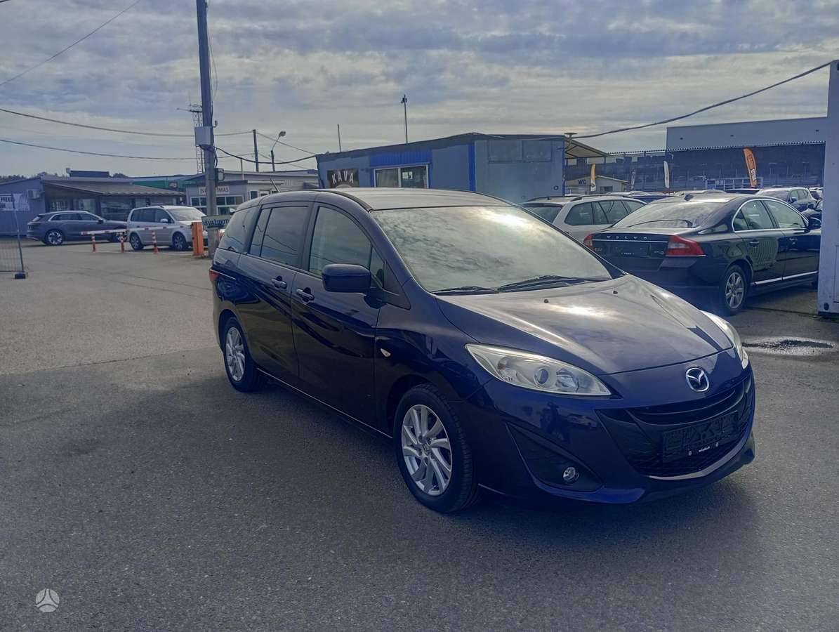 Mazda 5 2013 — rear view