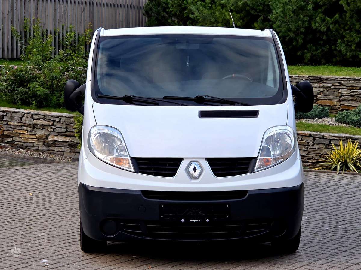 Renault Trafic 2009 — rear view