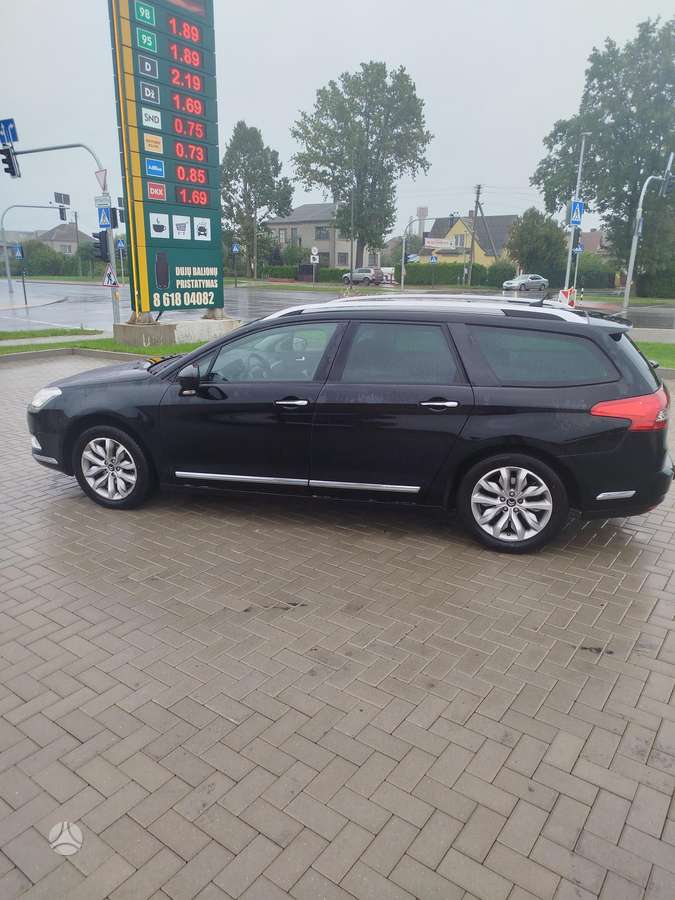 Citroen C5 2013 — вигляд ззаду