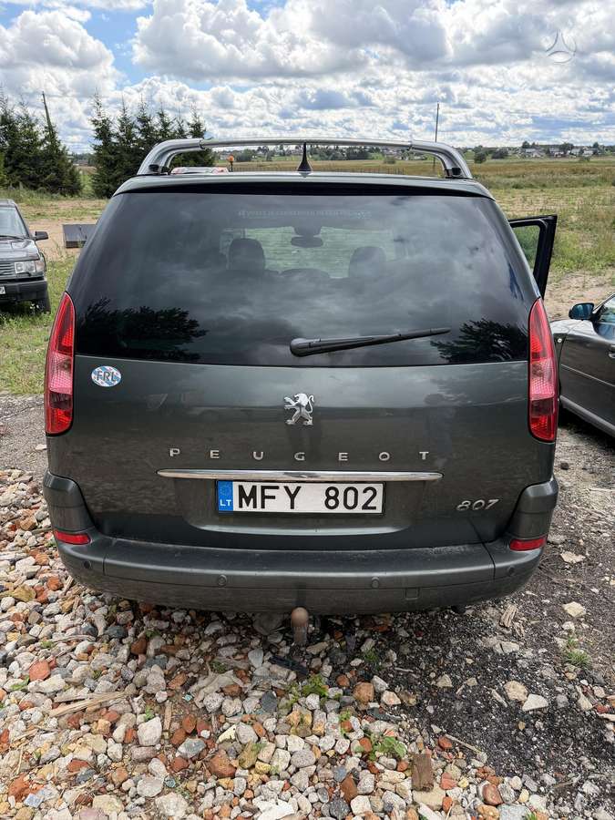 Peugeot 807 2006 — салон