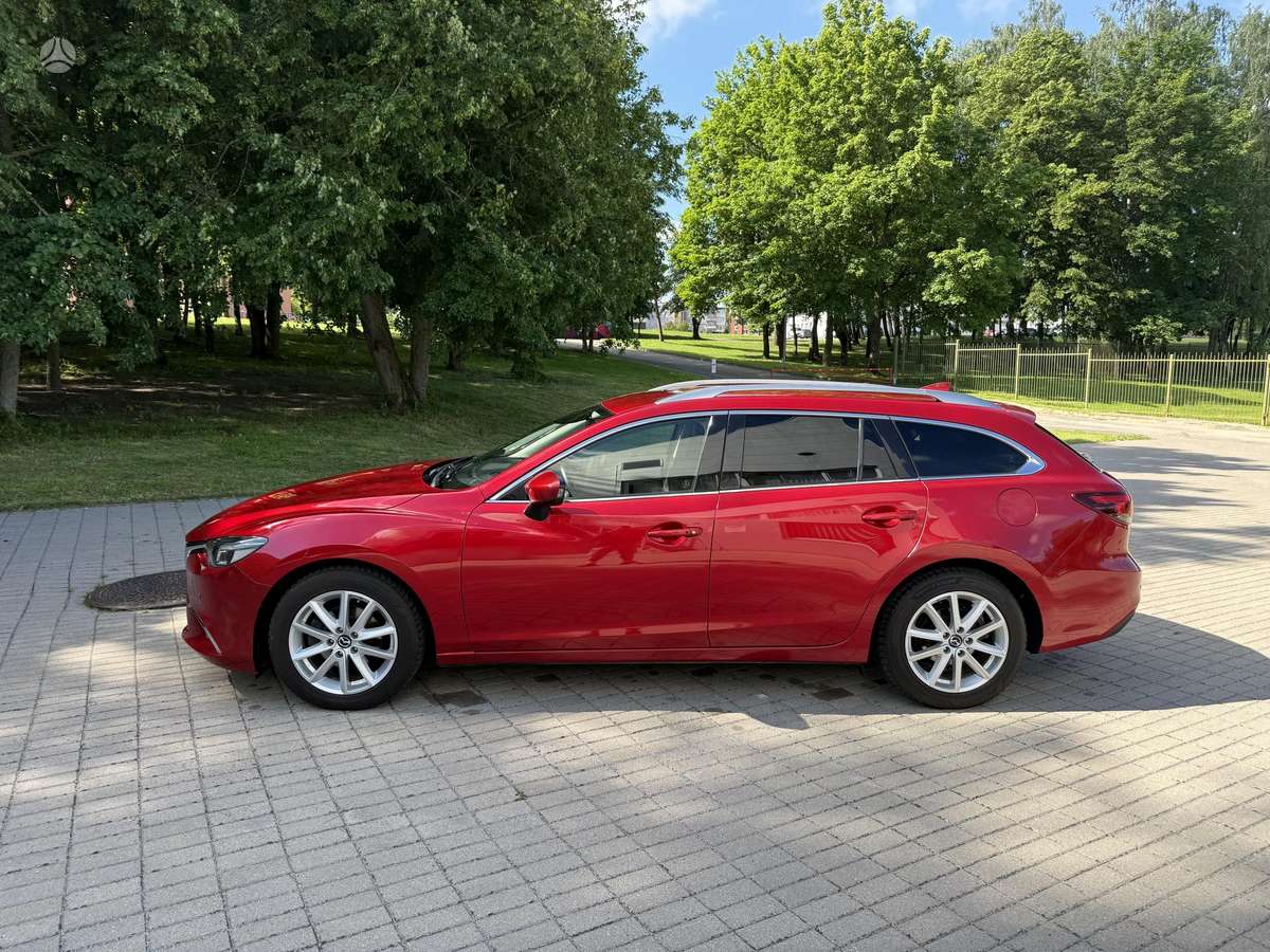 Mazda 6 2015 — rear view