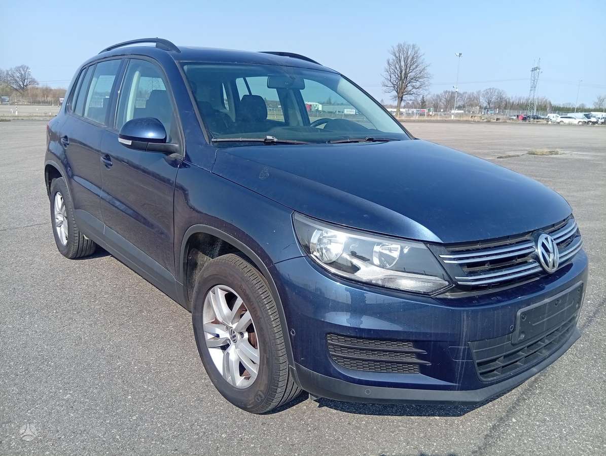 Volkswagen Tiguan 2013 — вигляд ззаду