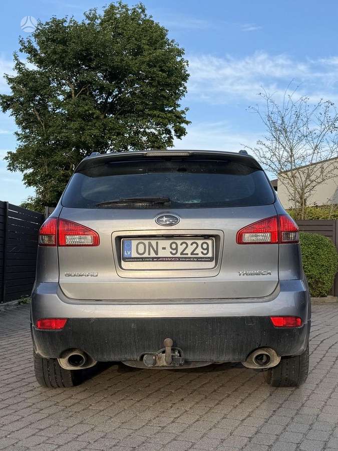 Subaru Tribeca 2008 — engine 3600 cm³, 258 HP (190kW)