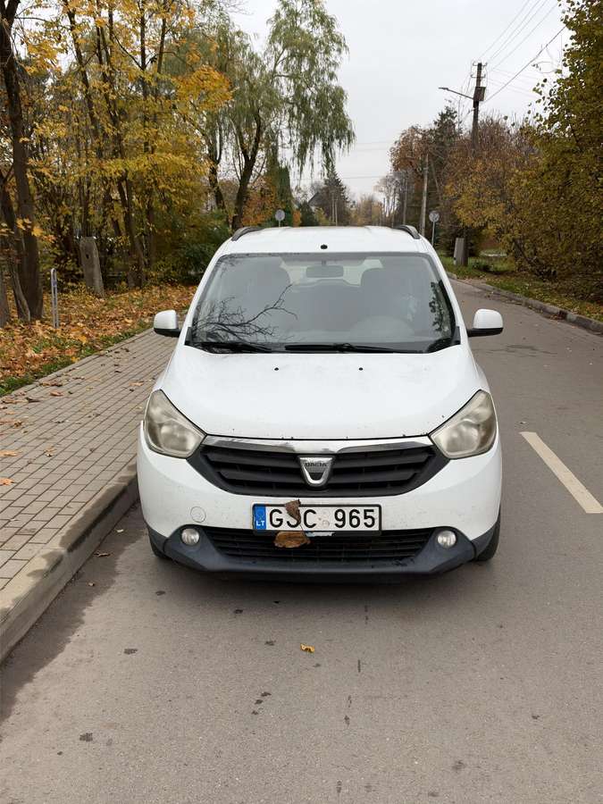 Dacia Lodgy 2014 — вигляд ззаду