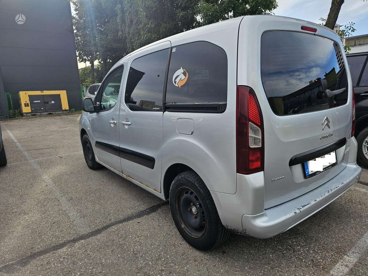 Citroen Berlingo 2012 — engine 1560 cm³, 92 HP (68kW)