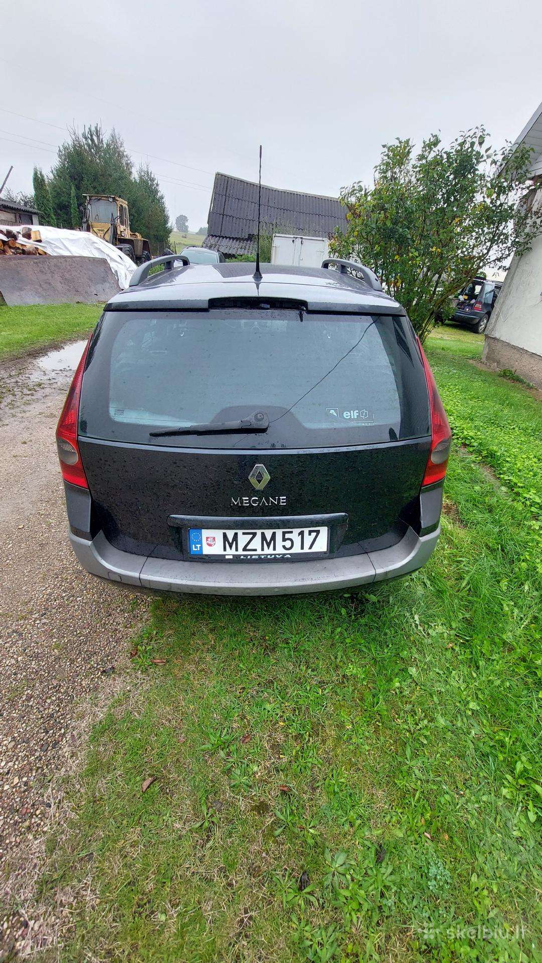 Renault Megane 2005 — вигляд ззаду