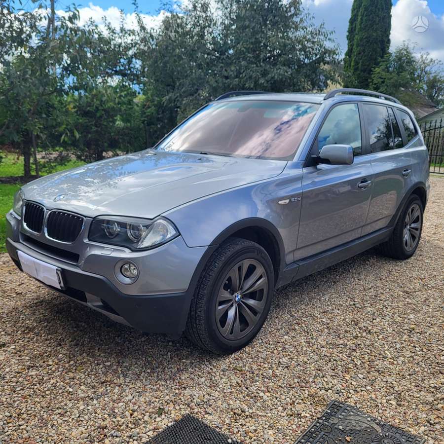 BMW X3 2008 — rear view