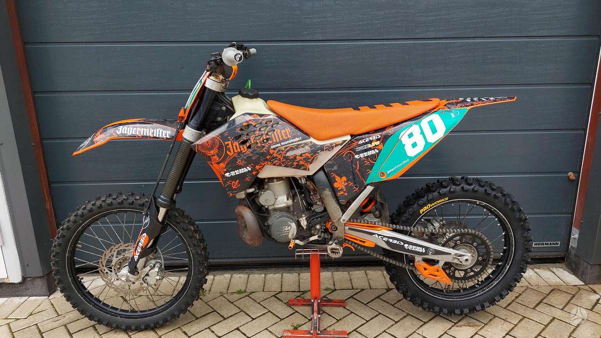 KTM SX 2008 — rear view