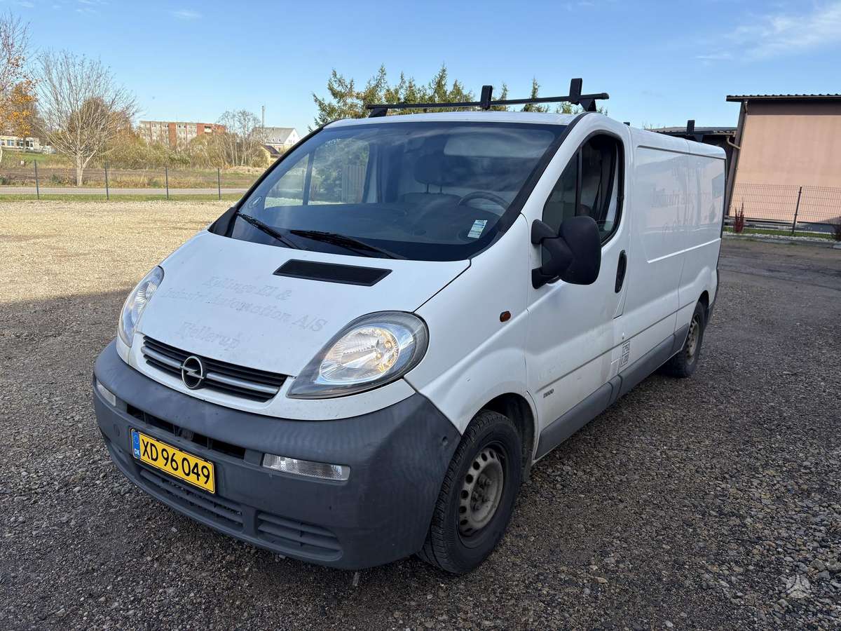 Opel Vivaro 2004 — vehicle for AFU Ukraine