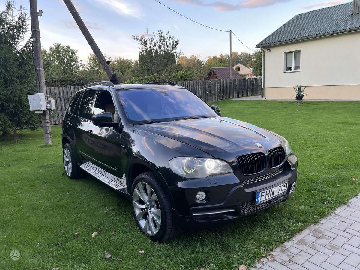 BMW X5 2007 — вигляд ззаду