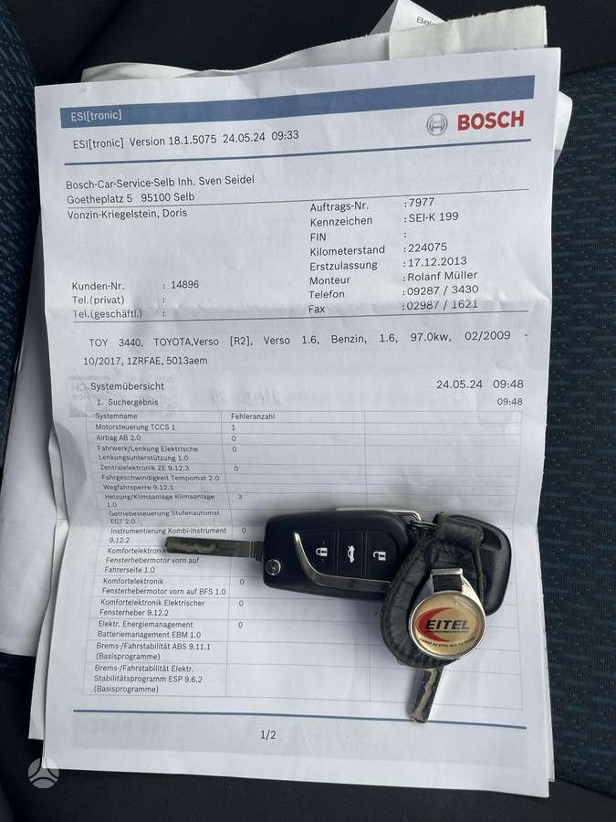 Toyota Verso 2013 — photo 20