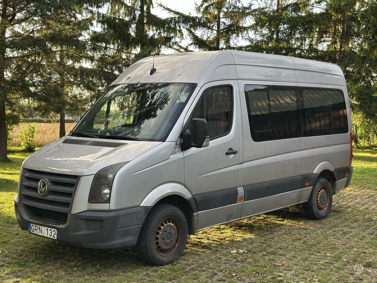 Volkswagen Crafter 2008 — вигляд ззаду