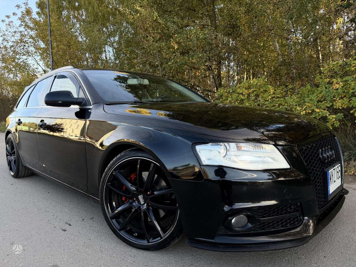 Audi A4 2008 — rear view