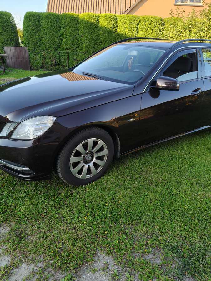 Mercedes-Benz E250 2011 — rear view