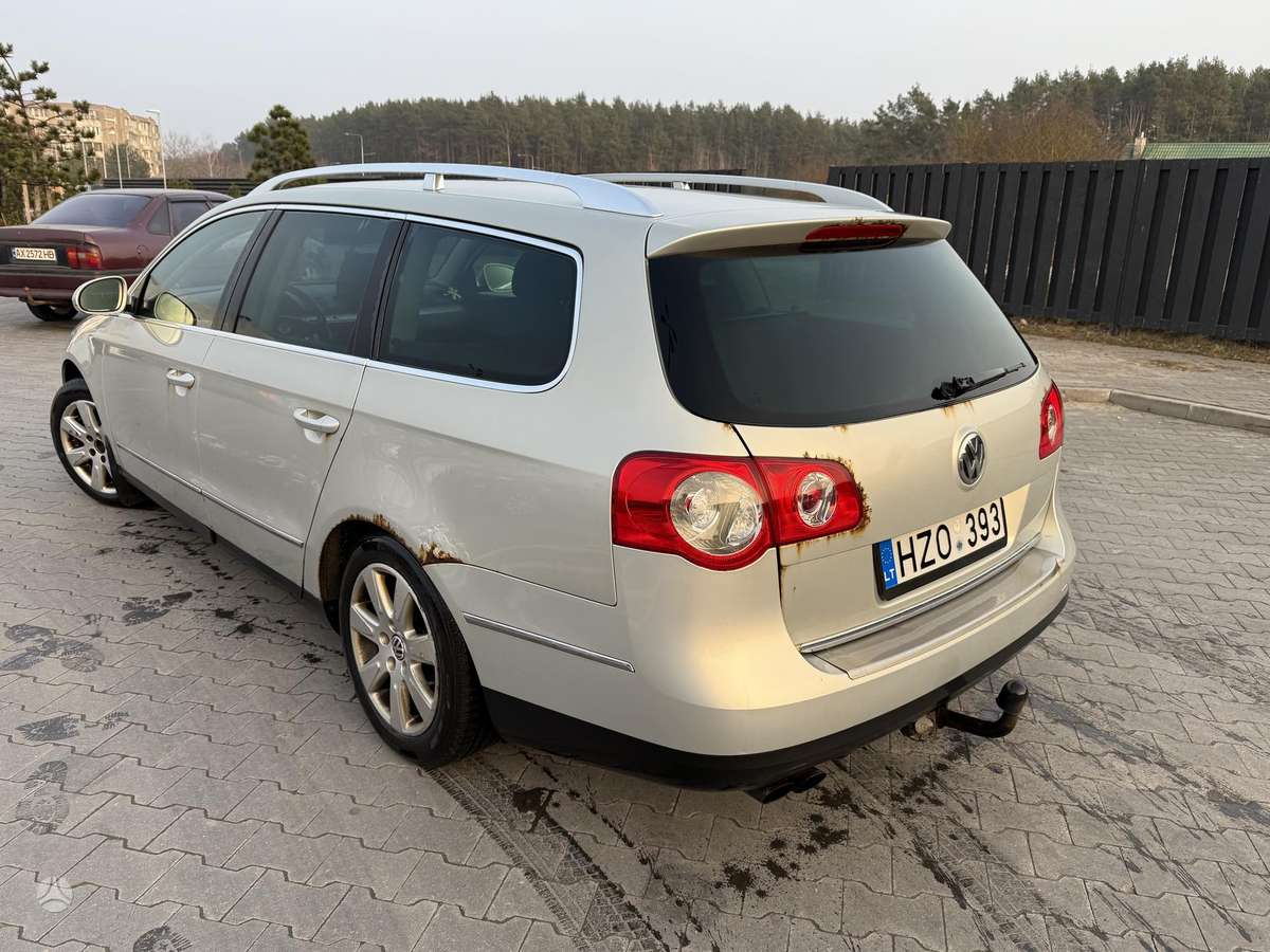 Volkswagen Passat 2008 — engine 1968 cm³, 170 HP (125kW)