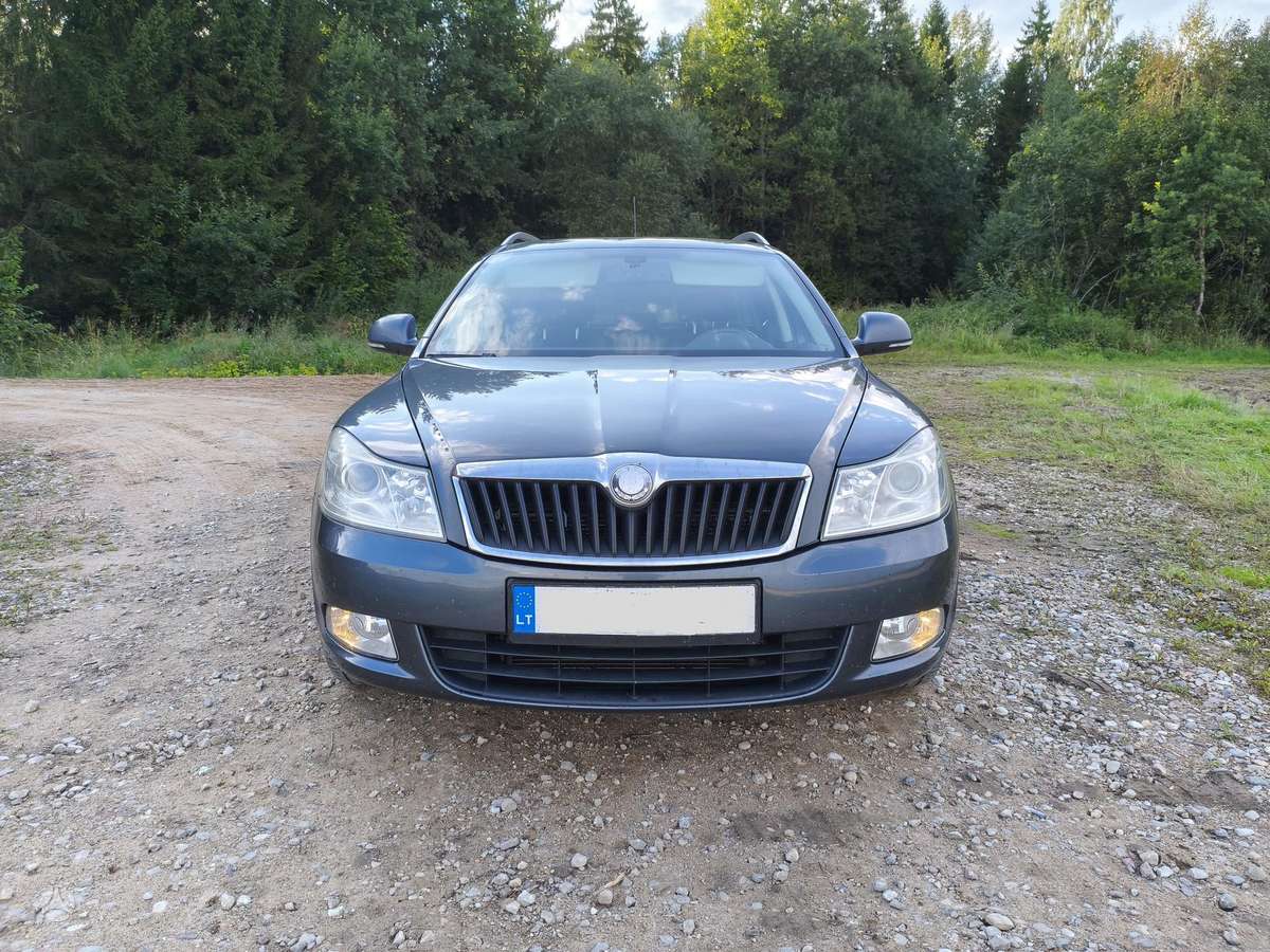 Skoda Octavia 2009 — rear view