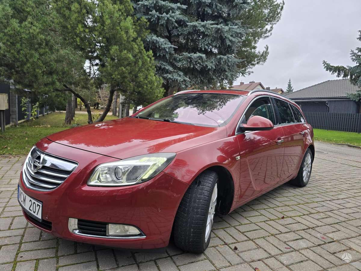 Opel Insignia 2010 — rear view