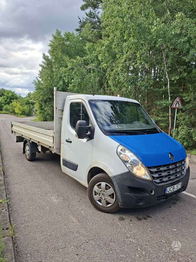 Renault Master 2012 — вигляд ззаду