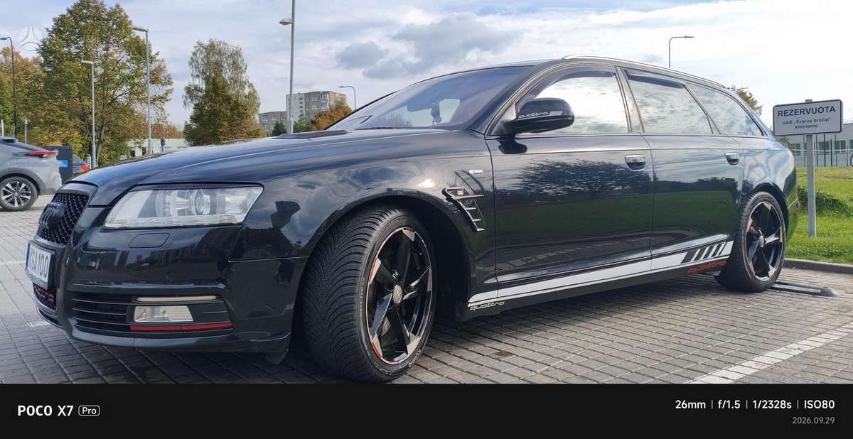 Audi A6 2010 — вигляд ззаду