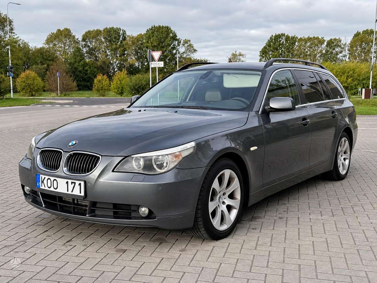 BMW 525 2006 — engine 2497 cm³, 177 HP (130kW)